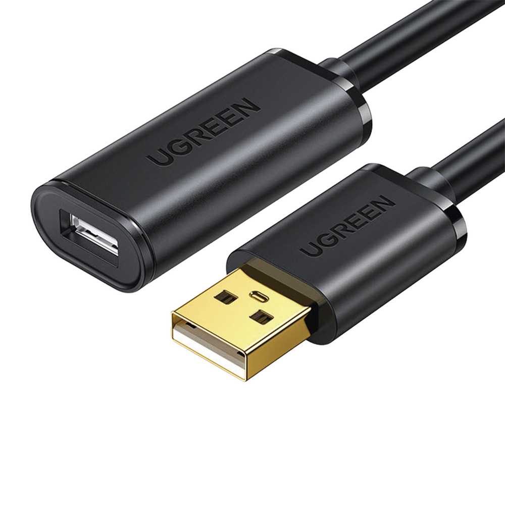 Cable de Extensión Activo USB 2.0 / 10 Metros / Macho-Hembra / Booster individual FE1.1S incorporado / Velocidad de hasta 480 Mbps / Ideal para impresoras, consolas , Webcam, etc. - Imagen 2