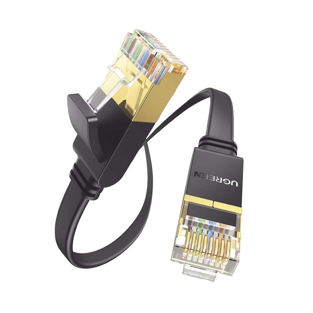 Cable Ethernet Plano Cat7 U/FTP 10 Gigabit 600MHz 2 Metros (6.56 Pies) - Imagen 2