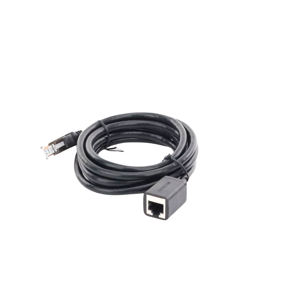 Cable de Extensión Cat6 RJ45 F/UTP / Macho a Hembra / 2 Metros (6.56 Pies) / Método de Conexión 568B / Velocidad de Transmisión 1000Mbps / Ancho de Banda del Canal 250MHz / Caja de Cobre / Negro - Imagen 4