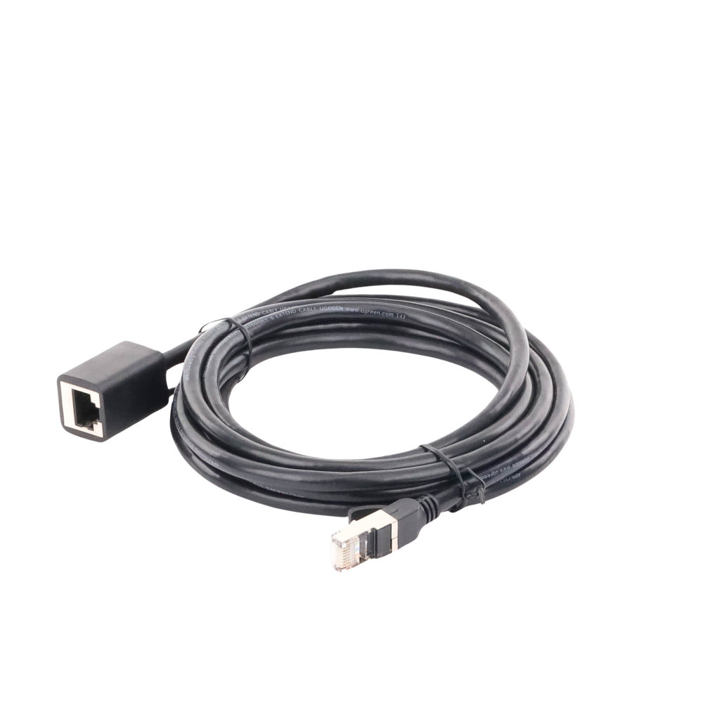 Cable de Extensión Cat6 RJ45 F/UTP / Macho a Hembra / 3 Metros (9.84 Pies) / Método de Conexión 568B / Velocidad de Transmisión 1000Mbps / Ancho de Banda del Canal 250MHz / Caja de Cobre / Negro - Imagen 2
