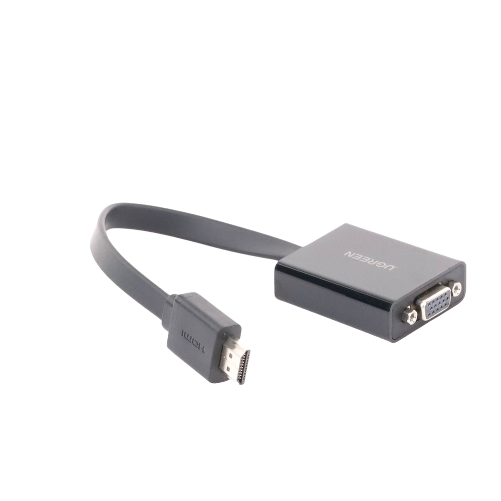 Adaptador HDMI a VGA / Resolución 1080P / Audio 3.5mm / Con Puerto Micro USB para Alimentación / Plug & Play / No Requiere Controlador / ABS / Flexible y Duradero - Imagen 3