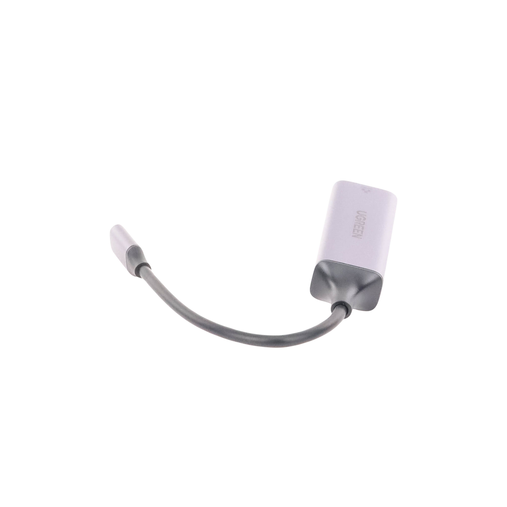 Adaptador de Red USB-C 3.1 (5 Gbps) a RJ45 | Thunderbolt 3 | Admite 10/100/1000 Mbps | Chip Inteligente | Amplia Compatibilidad | Caja de Aluminio | Longitud del cable 10 cm. - Imagen 2