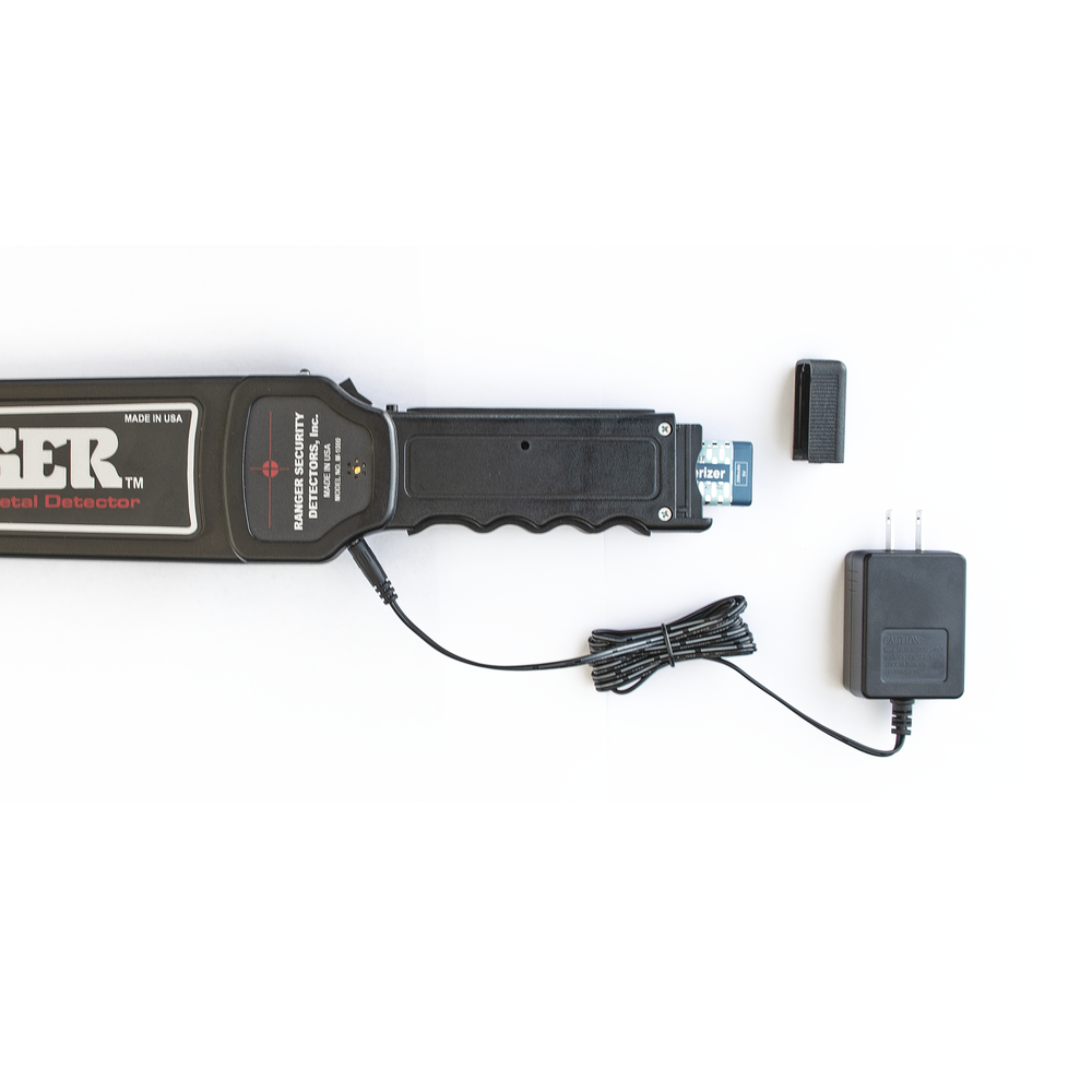 Cargador y batería recargable de 9 Vcc para detector portátil RANGER1000 / RANGER15000 - Imagen 2