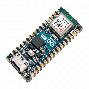 Placa Desarrollo Arduino Nano ESP32 / Microcontrolador ESP32-S3 Dual-Core 240 MHz / Wi-Fi 4 802.11 b/g/n + Bluetooth LE 5.0 / 16 MB Flash Externa + 8 MB PSRAM / Compatibilidad Arduino Cloud + MicroPython / USB-C + Conectividad IoT