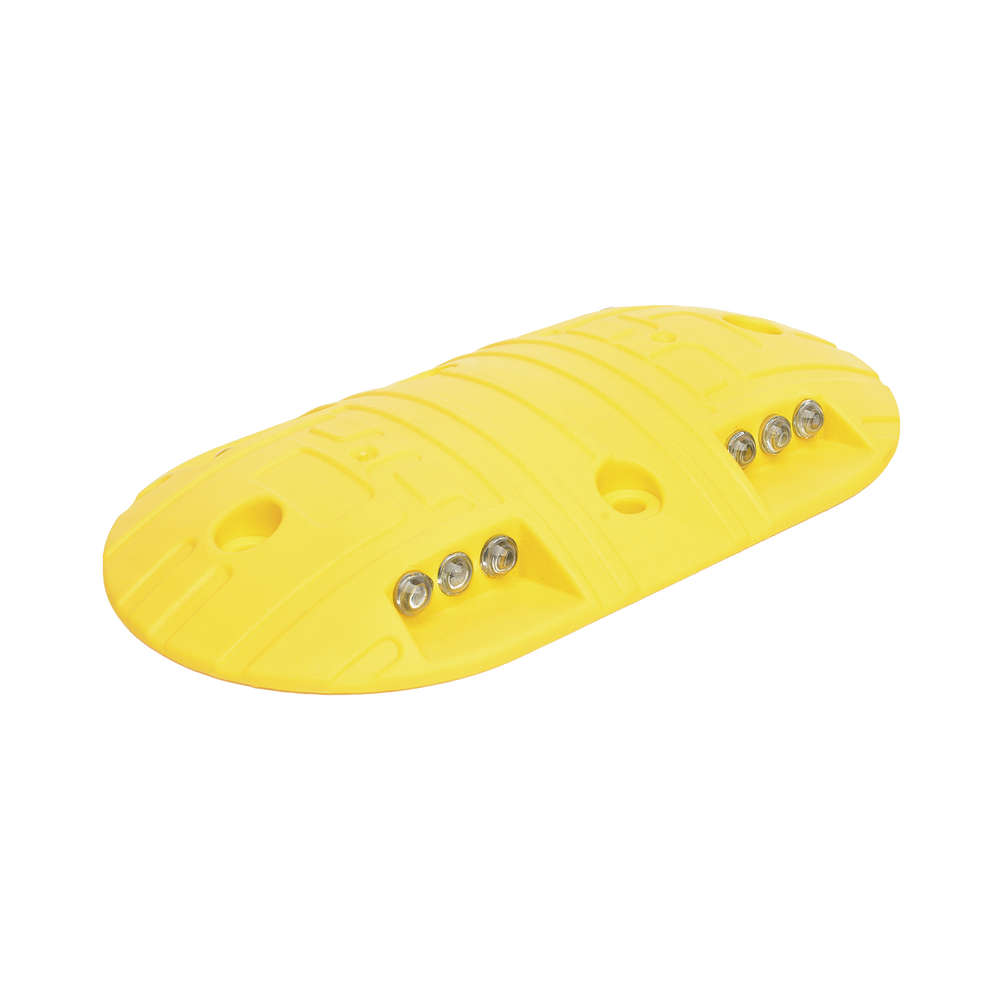 Boya D / Plastico Duradero / Amarilla / 4 Orificios / LEDS REFLEJANTES / 20 Toneladas. - Imagen 3