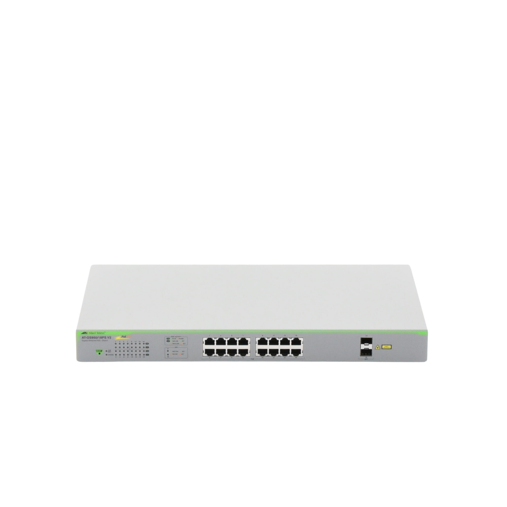 Switch PoE+ Gigabit WebSmart de 16 puertos 10/100/1000 Mbps (2 x Combo) + 2 puertos gigabit SFP (Combo), 185 W - Imagen 2