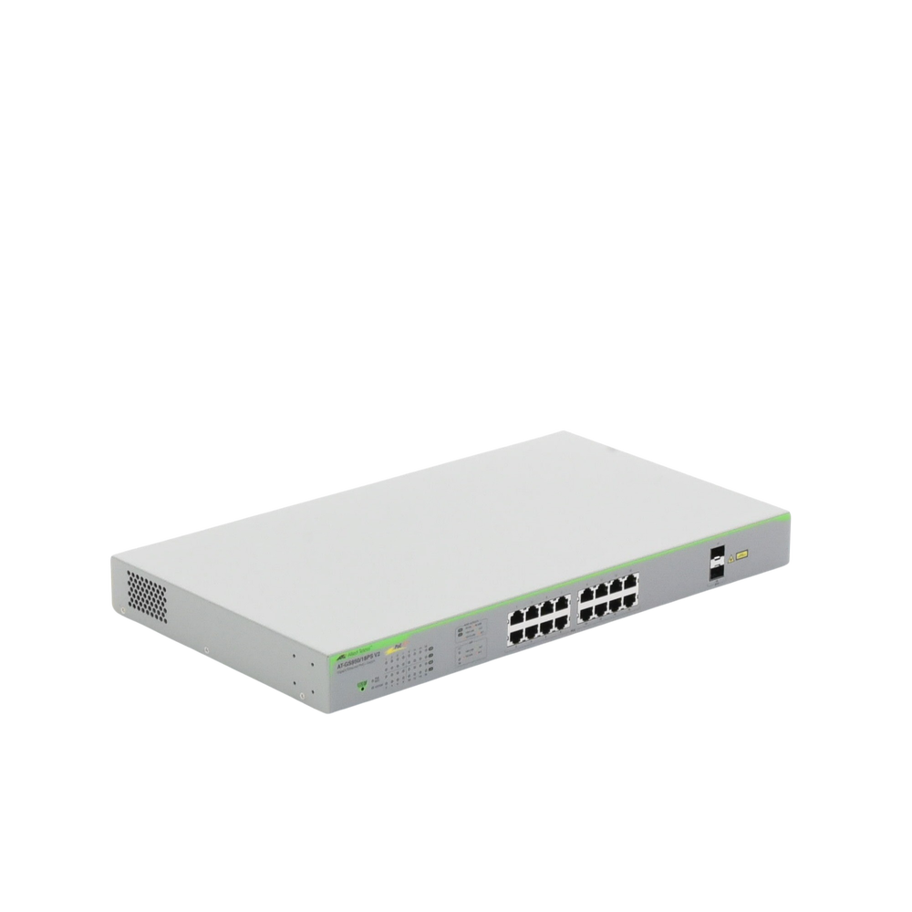 Switch PoE+ Gigabit WebSmart de 16 puertos 10/100/1000 Mbps (2 x Combo) + 2 puertos gigabit SFP (Combo), 185 W - Imagen 4