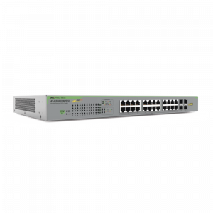 Switch PoE+ Gigabit WebSmart de 24 puertos 10/100/1000 Mbps + 4 puertos SFP Gigabit, 185 W, Version 2