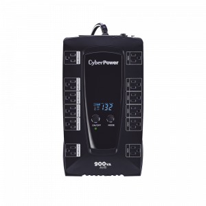 UPS de 900 VA/480 W, Topología Línea Interactiva, Entrada 120 Vca NEMA 5-15P, Tipo Gabinete Compacto, Con 12 Tomas NEMA 5-15R