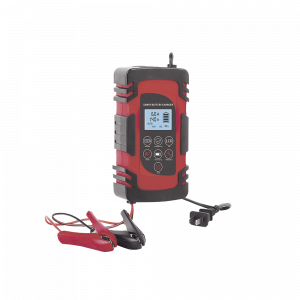 Cargador de Baterías / 12 o 24 Vcc / hasta 40 Ah / 4, 6 o 8 A / Display LCD