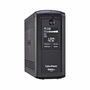 UPS de 1000 VA/600 W, Topología Línea Interactiva, Entrada 120 Vca NEMA 5-15P, Tipo Mini Torre, Con 9 Tomas NEMA 5-15R