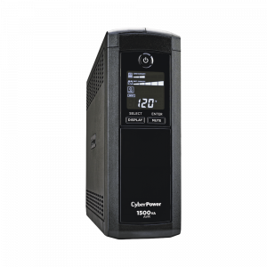 UPS de 1500 VA/900 W, Topología Línea Interactiva, Entrada 120 Vca NEMA 5-15P, Tipo Mini Torre, Con 12 Tomas NEMA 5-15R