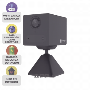 Mini Cámara IP Inalámbrica Con Batería Recargable (Cero Cables) / 2 Megapíxel  / Uso en Interior / Grabación en la Nube / Base Magnética Para Adherirla a Superficies Metálicas