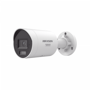 [Dual Light + ColorVu 3.0 + HikAI] Bala IP 4 Megapixel / Lente 2.8 mm / 40 mts IR + Luz Blanca / 2 Microfonos Integrados / Exterior IP67 / Estrobo Azul y Rojo / WDR 130 dB / ACUSENSE 3.0 / Metal / NEMA 4X / ACUSEEK