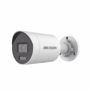 [Dual Light + 2 Micrófonos Integrados] Bala IP 8 Megapixel (4K) / Lente 2.8 mm / 40 mts Luz Blanca + 40 mts IR / ACUSENSE / Exterior IP67 / WDR 120 dB / PoE  / Micro SD / Metal / ACUSEEK