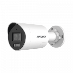 [Dual Light + ColorVu 3.0 + HikAI] Bala IP 8 Megapixel / Lente 2.8 mm / 40 mts IR + Luz Blanca / 2 Microfonos Integrados / Exterior IP67 / Estrobo Azul y Rojo / WDR 130 dB / ACUSENSE 3.0 / Metal / NEMA 4X / ACUSEEK
