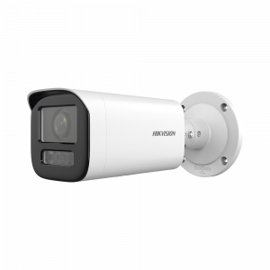 Bala IP 4 Megapíxel / Lente Motorizado 2.7 a 13.5 mm / Dual Light (50 mts IR + 50 mts Luz Blanca)   / Exterior IP67 / WDR 120 dB / PoE  / Micro SD