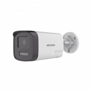 [Audio Bidireccional + Dual Light + ColorVu] Bala TURBOHD 3K  (5 Megapixel) / Lente 3.6 mm / 40 mts IR EXIR + 40 mts Luz Blanca / Micrófono y Bocina Integrado / Exterior IP67 / dWDR