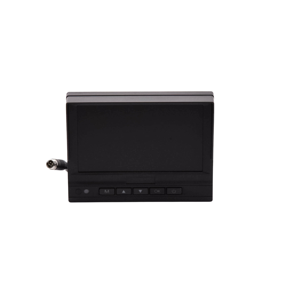 Monitor y Botones de 7" LCD / Compatible con DVR Móvil HIKVISION / Conector Tipo Aviación - Imagen 3