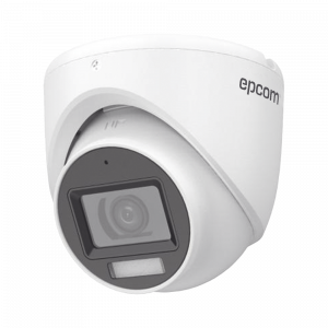 [Dual Light + ColorVu] Turret TURBOHD 2 Megapixel (1080p) / Lente 2.8 mm / 30 mts IR + 20 mts Luz Blanca / Gran Angular 101° / Exterior IP67 / Micrófono Integrado /  4 Tecnologías /  Metal