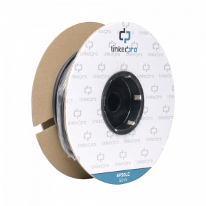Carrete de Fibra Óptica Monomodo con Conectores LC-LC Duplex, Reforzada con Kevlar, de 50 Metros (164.04 Pies), Para Instalaciones Subterráneas por Tubería
