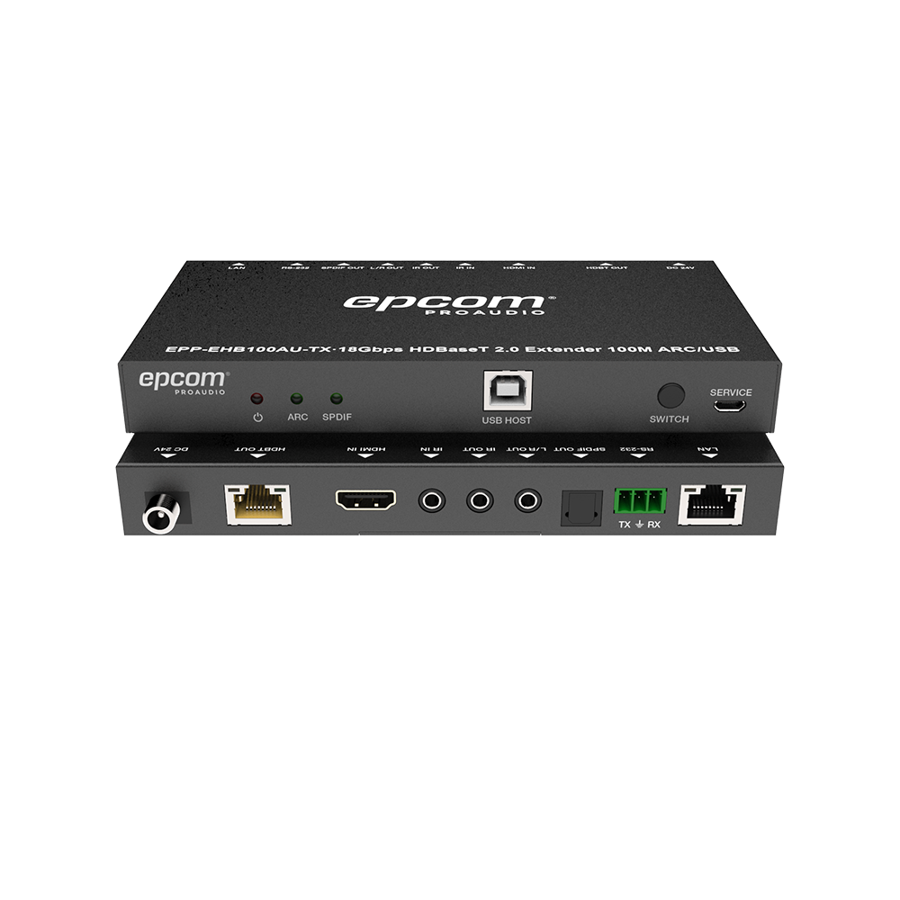 Kit Extensor HDMI | 4K2K@60HZ | HDR 4:4:4 | HDBaseT | 100M | Salida de Audio | HDCP 2.2 | IR Bidireccional | Admite la función USB KVM - Imagen 2