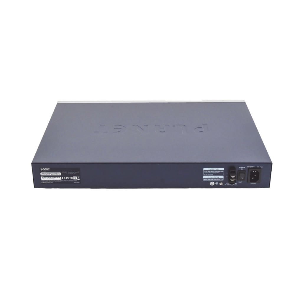 Switch Administrable L3, 24 puertos Gigabit PoE 802.3bt, 2 puertos 10G SFP+, Pantalla Tactil, Fuente Redundante, (600W) - Imagen 4