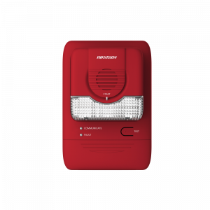 (HikFire) Alarma de Sonido y Luz / Comunicación LoRa / Alarma ≥ 85 dB / Instalación en Pared