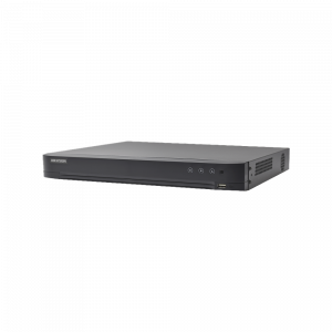 [Audio Bidireccional] DVR 32 Canales TurboHD + 8 Canales IP / 5 Megapixel Lite - 3K Lite / Acusense / Reconocimiento Facial  / Audio por Coaxitron / 2 Bahías de Disco Duro / H.265+ / Salida de Video en Full HD