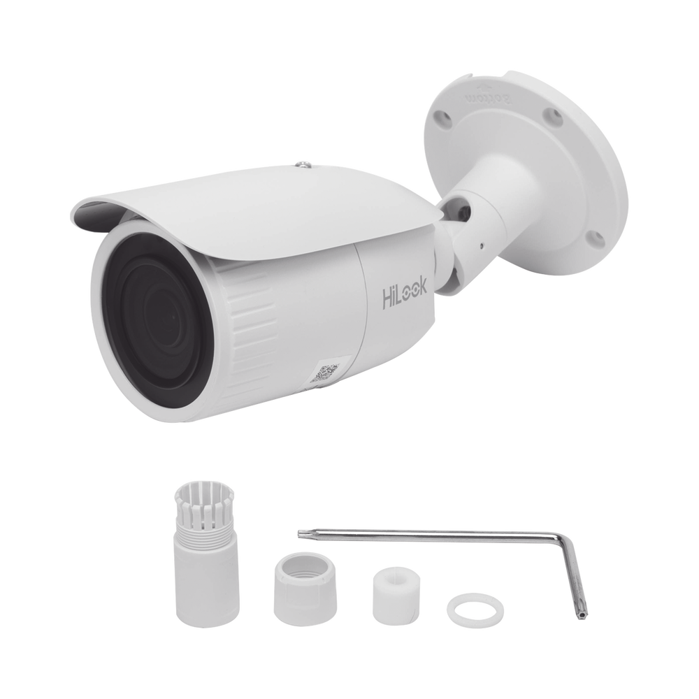 Bala IP 4 Megapixel / Lente Motorizado 2.8 - 12 mm / 30 mts IR EXIR / PoE / Exterior IP67 / WDR 120 dB / Micro SD / ONVIF - Imagen 2