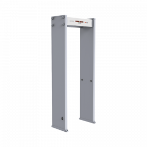 Arco Detector de Metales de 6 Zonas / Contador de Personas y Alarmas / Precisión de una Moneda 25 mm / 255 Niveles Sensibilidad / Pantalla LED