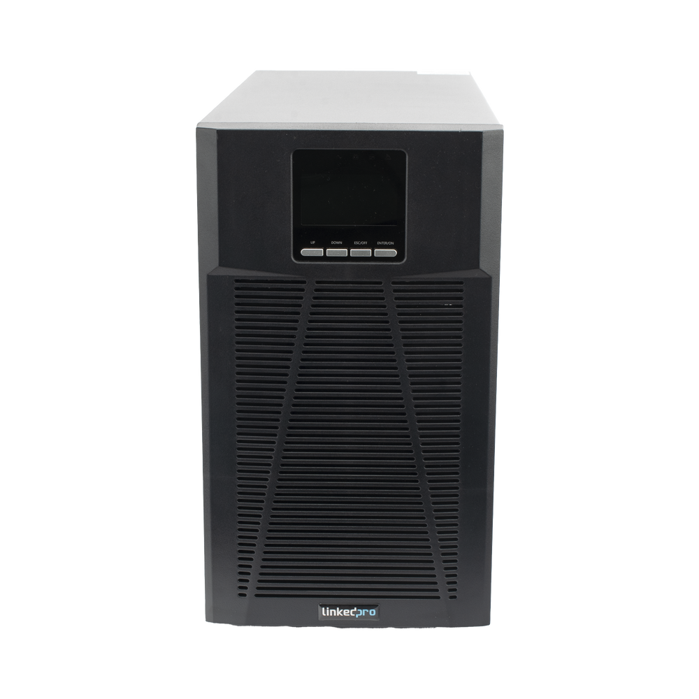 UPS 2000VA/1800W Online Doble Conversión /Pantalla LCD / 4 tomas 5-15R / Regulación de Voltaje / Protección RJ45 - Imagen 2