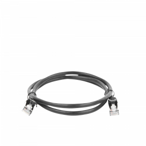 Cable de Parcheo FTP Cat5e - 1 Metro (3.28 Pies) - Negro