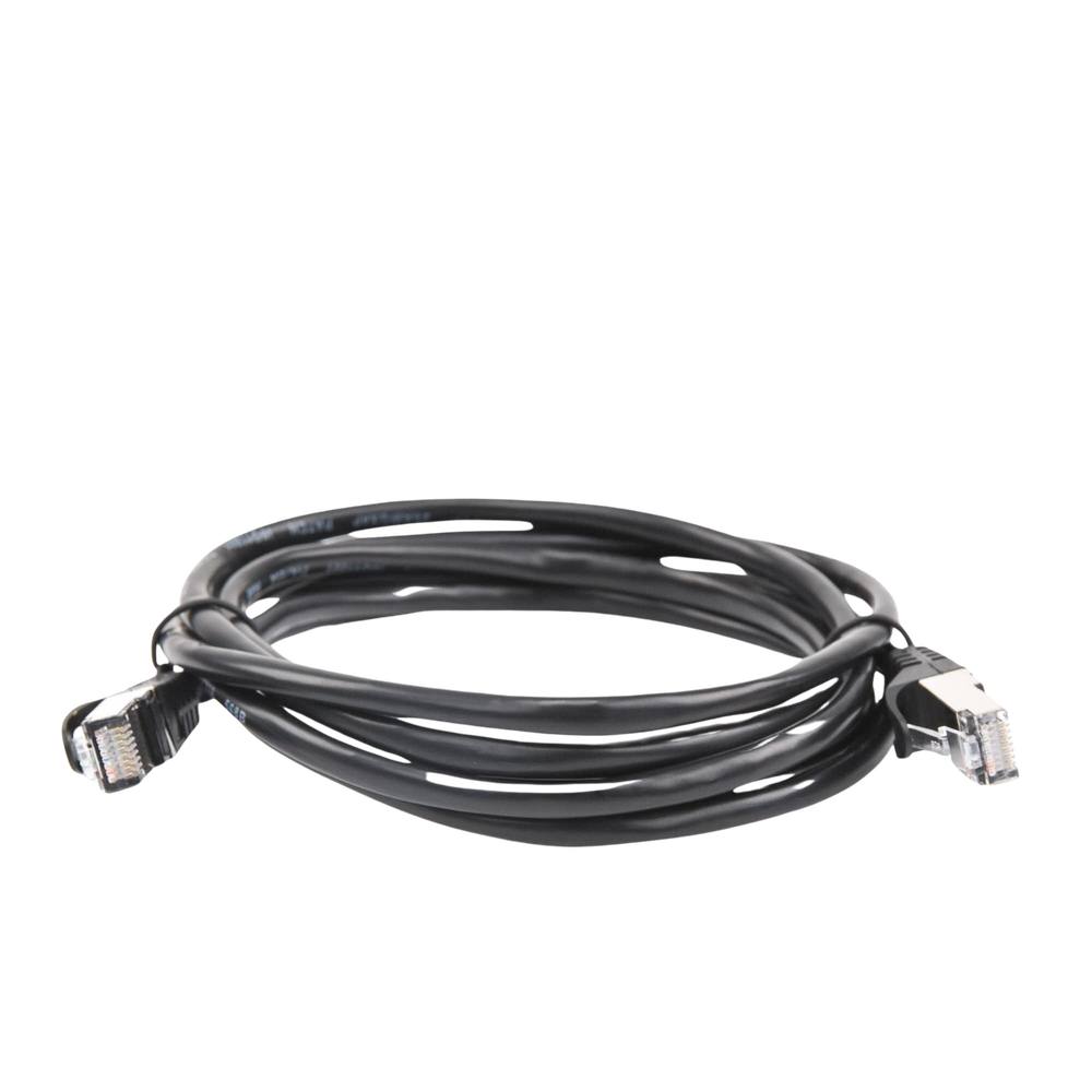 Cable de Parcheo FTP Cat5e - 2.0 Metros (6.56 Pies) - Negro - Imagen 3