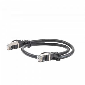 Cable de Parcheo FTP Cat6 - 0.5 Metros (1.64 Pies) - Negro