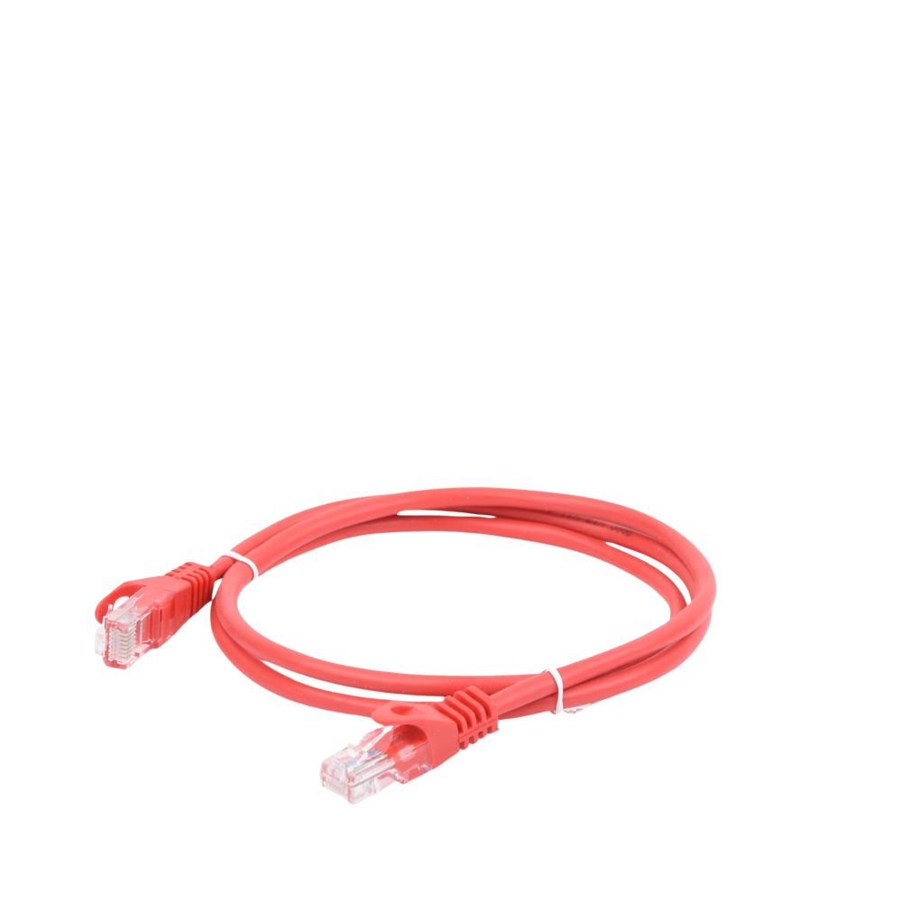 Cable de Parcheo UTP Cat6 - 0.5 Metros (1.64 Pies) - Rojo - Imagen 7