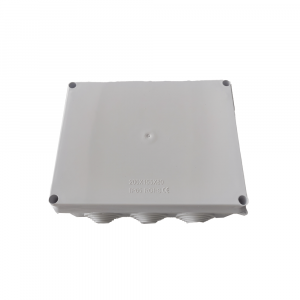 Caja de Derivación-Conexión para Exterior IP66 con 10 Entradas / 200 x 155 x 80 mm / Sellado Seguro con Empaque + 4 Tornillos / Resiste Agua, Polvo y Sol Directo