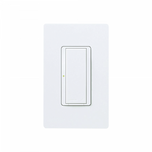Switch interruptor on/off, 8A iluminacion, 1/10HP fan @120V,  120-277 V, no requiere cable neutro.