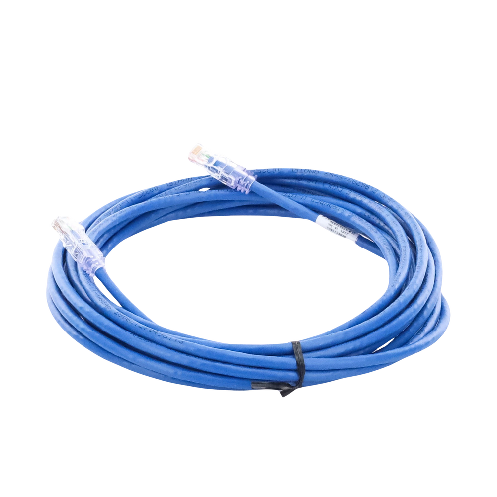 Cable de Parcheo UTP Categoría 6, con Plug Modular en Cada Extremo - 6 Metros (19.69 Pies) - Azul - Imagen 2