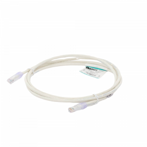 Cable de Parcheo UTP Categoría 6, con Plug Modular en Cada Extremo - 2 Metros (6.56 Pies) - Blanco Mate