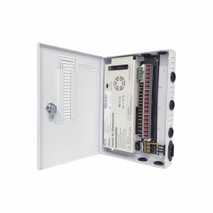 Fuente / 11-15 V / 18 canales / 20 A / Alta tecnología en seguridad / Doble ventilador / Hasta 1.8 Amperes por Salida / Filtro de ruido por canal / Diseño de alta gama.