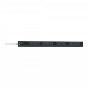 PDU Básico para Distribución de Energía, Enchufe de Entrada NEMA 5-20P, Con 16 Contactos NEMA 5-20R, de Instalación Vertical, 20 Amp, 120 Vca