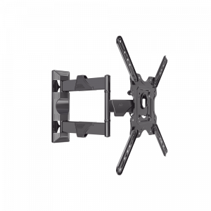 Montaje de Pared Articulado para Monitor de 32-55" / Soporta hasta 27.2 Kg / Vesa 400 x 400 / 100 x 100 / Acero / Separación a Pared de 5 cm a 40 cm