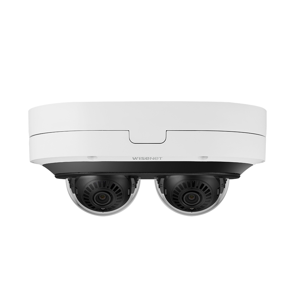 Camara IP Multi-sensor Multi-direccional / 2 Canales de 6MP / H.265 + WiseStream II / WDR 120dB / Exterior IP67 / IK10 / NEMA4X - Imagen 3