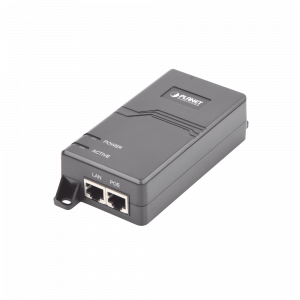 Inyector PoE  IEEE 802.3at, Puertos Gigabit, Hasta 30 W de Salida PoE (Mid-span)