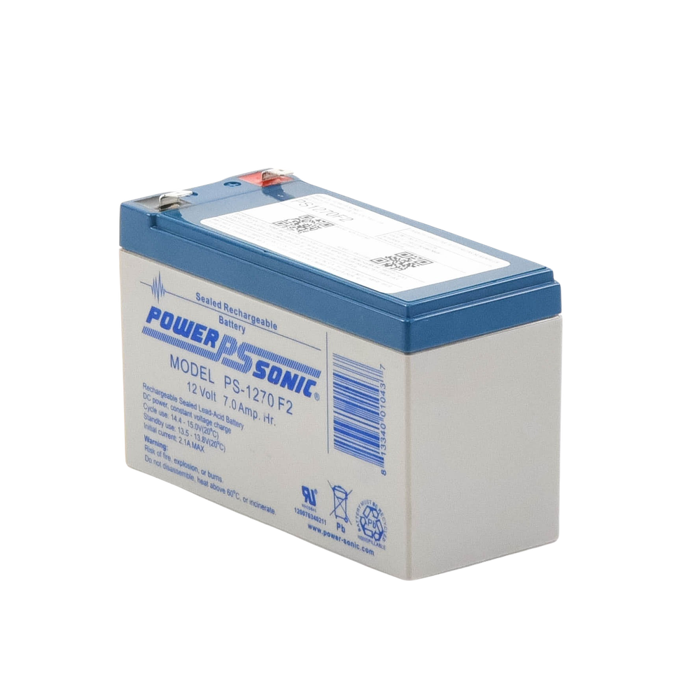 Batería 12V Recargable, 12AH, Para Respaldo, Tecnologías AGM/VRLA, 5 Años Vida Útil, Terminales tipo F2, Reconocida UL , Sin Mantenimiento, Sin Derrames - Imagen 2