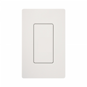 Placa ciega de pared color blanco Snow