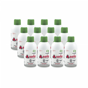 Paquete De 12 Latas De Gas Genuino De Monóxido De Carbono CO De Uso Manual o Dispensadores SOLO-330/SOLO-332