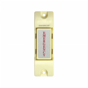 Botón de Emergencia / Botón de Pánico /  Ideal como botón de pánico / Montaje de Superficie / Relevador NC/NO Momentáneo /  Uso con Sirenas y Estrobos / Ideal para Control de Acceso