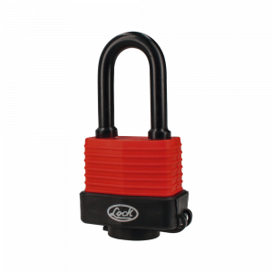 Candado Impermeable con Llave Estándar /Arco Largo de 46 mm/ Nivel de Seguridad 4 / Línea Comercial.